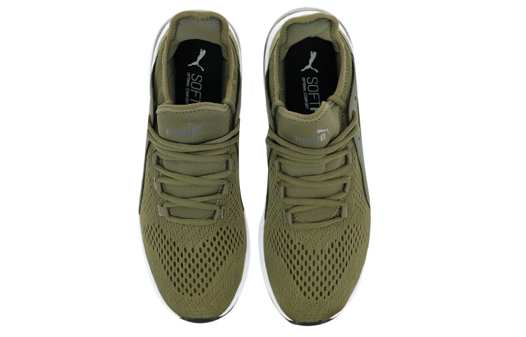 PUMA Electron Street Mesh SoftFoam Running Shoes Olive 369124-09
