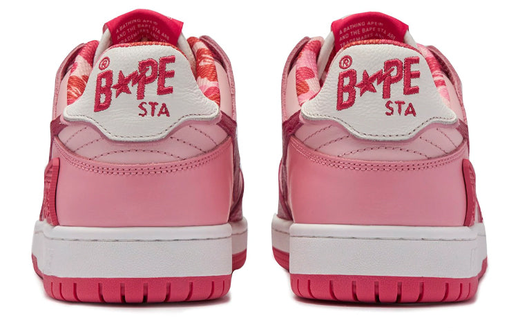 A BATHING APE Sk8 Sta 'Pink Red' 1I30-291-005-PINK