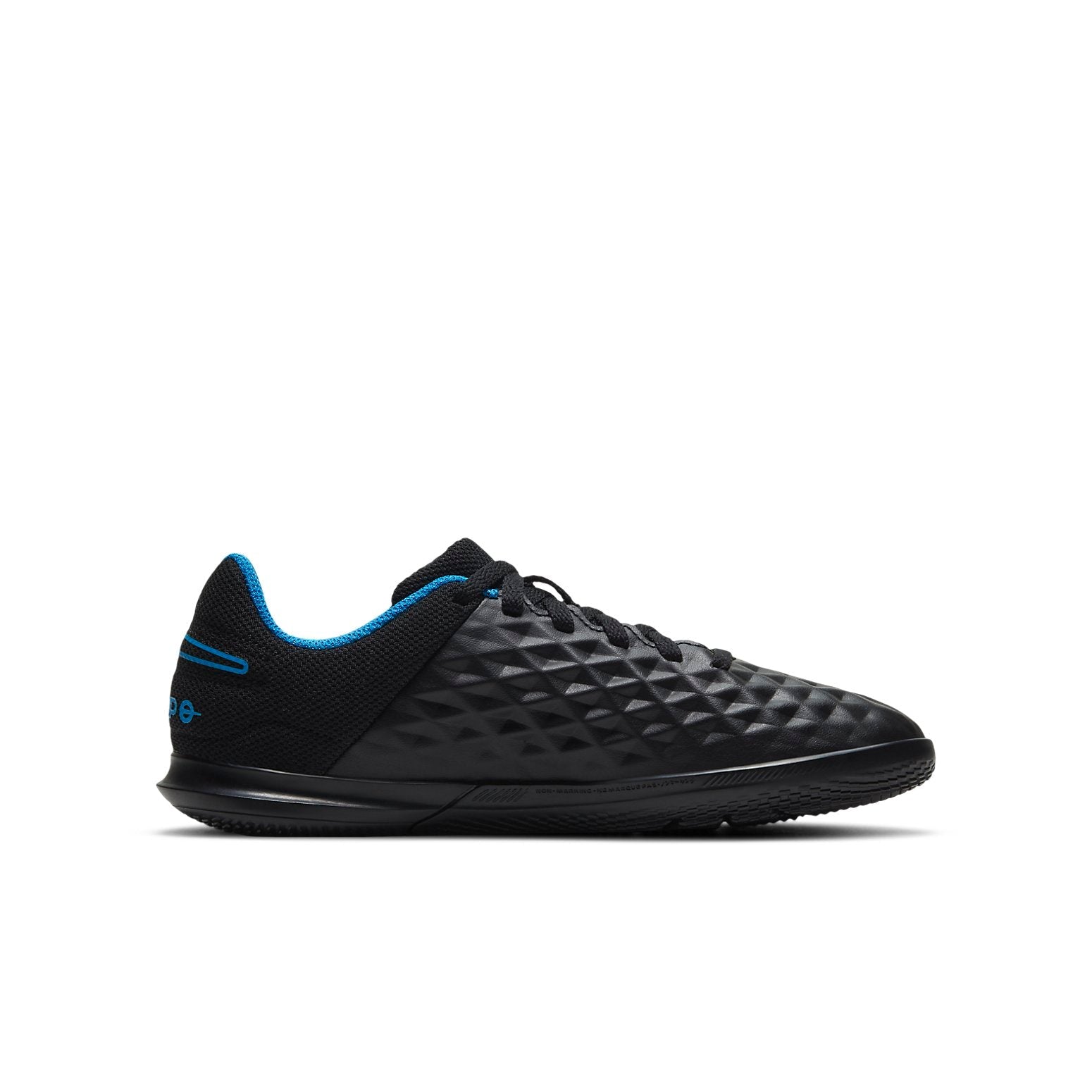 (GS) Nike JR Tiempo Legend 8 Club IC 'Black Blue' AT5882-090