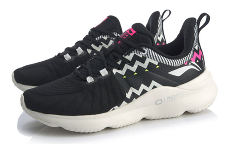 (WMNS) Li-Ning Soft Plus 'Black White' ARHQ024-6