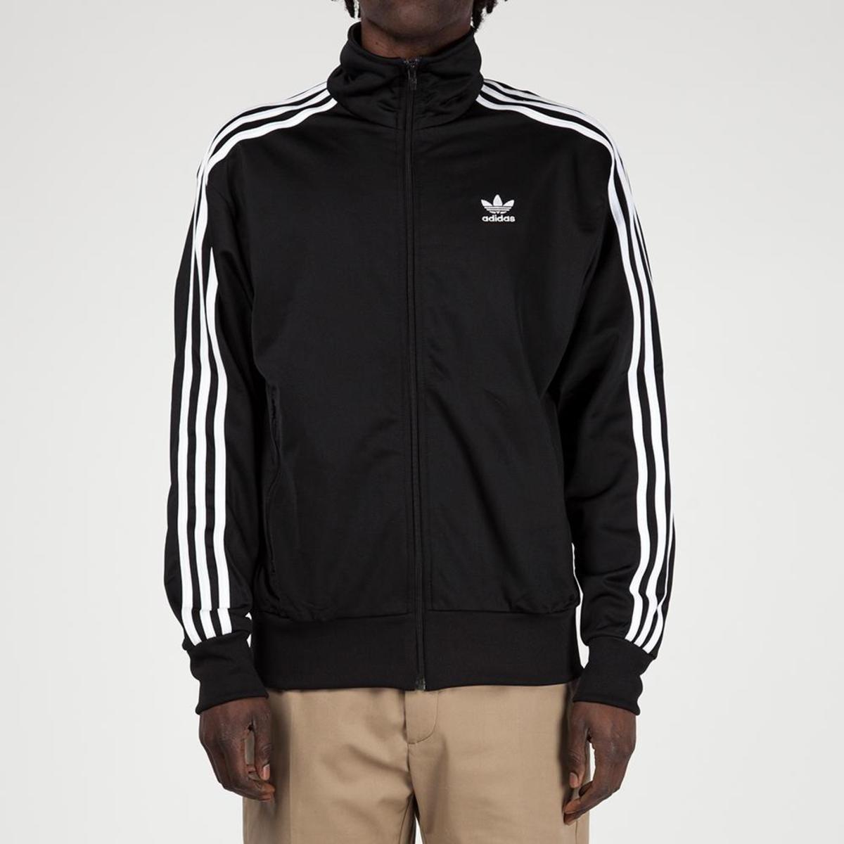 adidas originals Firebird Track Jacket Retro Athleisure Casual Sports Black DV1530