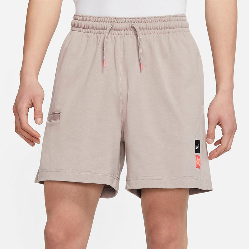 Nike Kd Durant Sports Training Knit Basketball Shorts Yellow CV2410-245