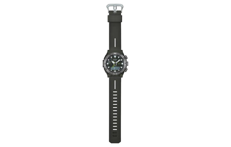 Casio Pro Trek Mountaineering Analog-Digital Watch 'Green Metallic' PRW-6800Y-3JF-PERSON