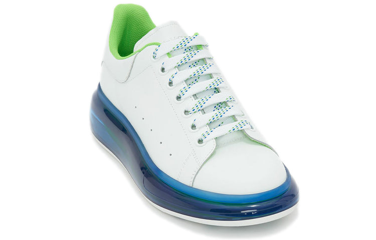 Alexander McQueen Oversized Sneaker 'Transparent Sole - White Blue' 662657WHYBY9467