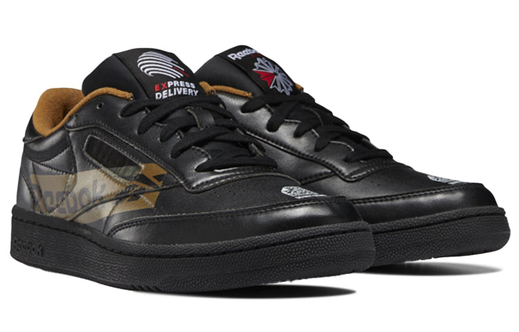 Reebok Unisex Club C Sneakers Black GX1140