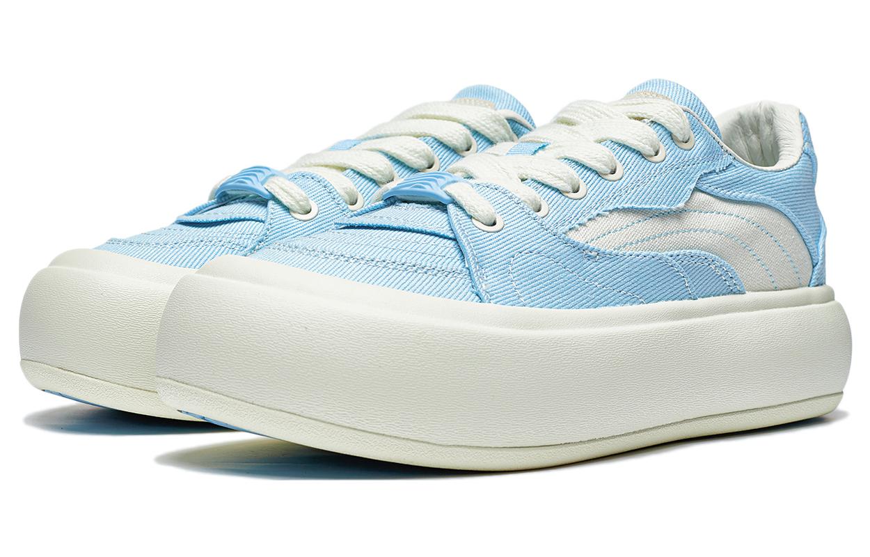 (WMNS) Li-Ning Puff Platform 'Sky Blue Beige' AZGT026-6