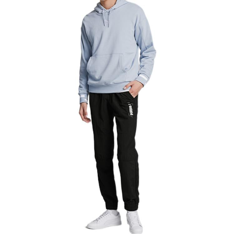 PUMA Logo Classics Hoodie 'Blue' 533204-61