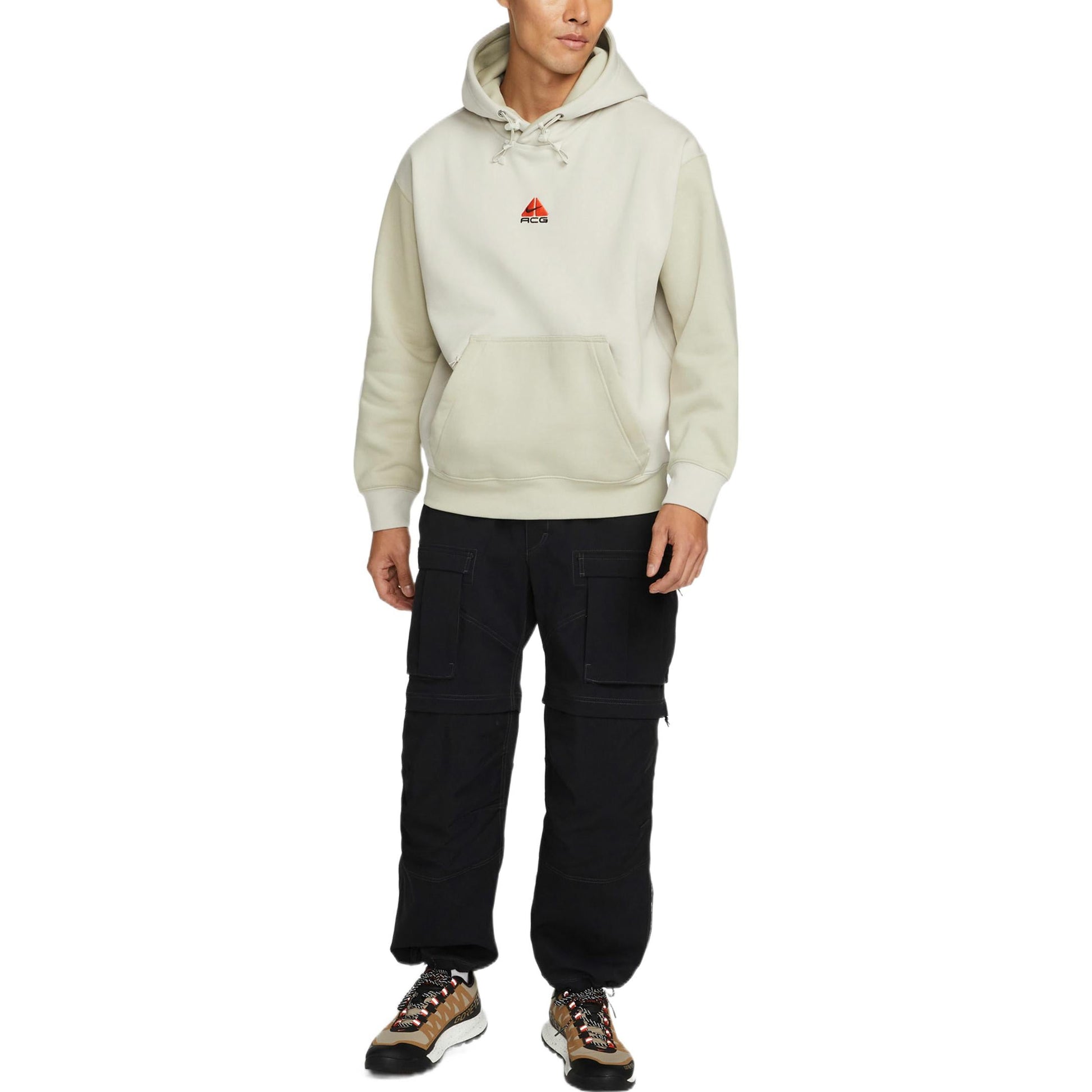 Nike ACG Therma-Fit Solid Color Logo Embroidered hooded Long Sleeves Unisex Gray DH3087-072
