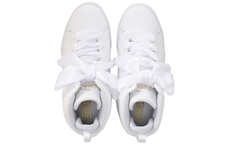 (WMNS) PUMA Basket Tip Toe White 372376-02