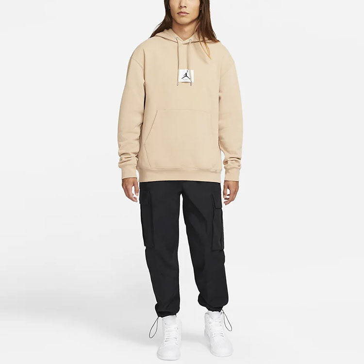 Men's Air Jordan Flight Heritage Big Pocket Cargo Woven Drawstring Casual Joggers/Pants/Trousers Autumn Black DC7451-010