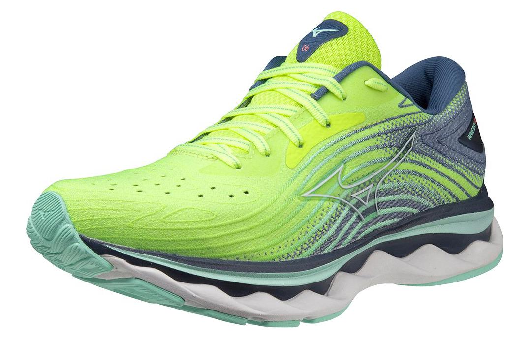 (WMNS) Mizuno Wave Sky 6 'Green Grey' J1GD220225