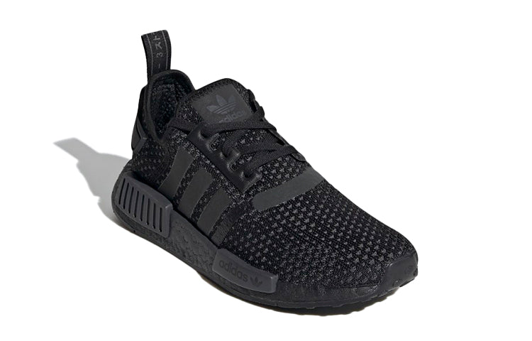 (GS) adidas NMD_R1 J 'Black Grey' FV1691