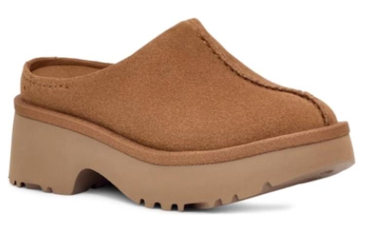 (WMNS) UGG New Heights Clog 'Chestnut' 1152731-CHE
