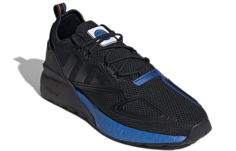 adidas ZX 2K Boost 'Black Glow Blue' FX7029