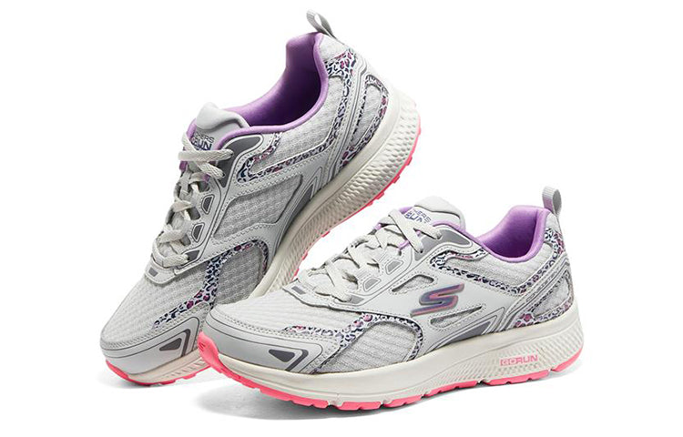 (WMNS) Skechers Go Run Consistent 'Grey' 128278-GYPR
