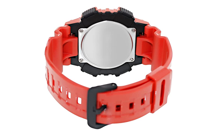 CASIO Sports Solar Powered Quartz Waterproof Mens Orange Analog AQ-S810WC-4A