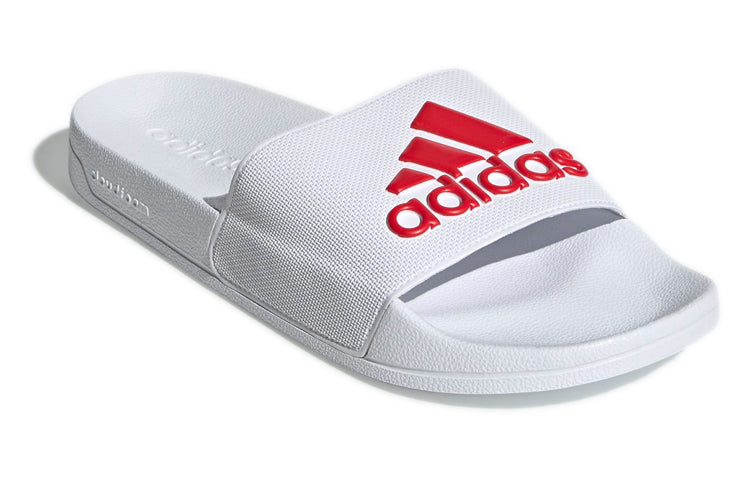 adidas Adilette Shower Slides 'White Active Red' F34767