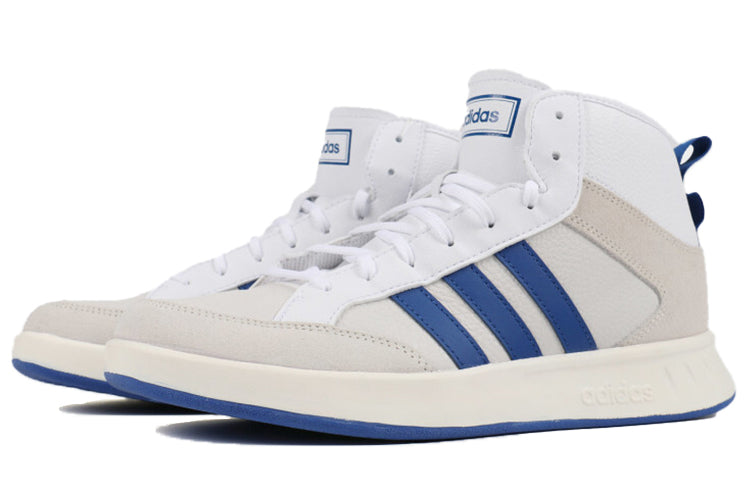 adidas Court80s Mid White/Blue EE9680