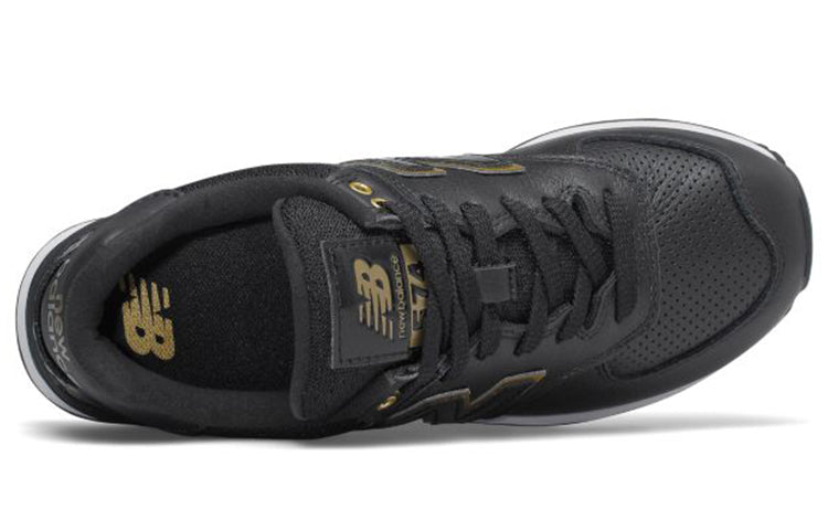 (WMNS) New Balance 574 Series Black/Yellow WL574LDF