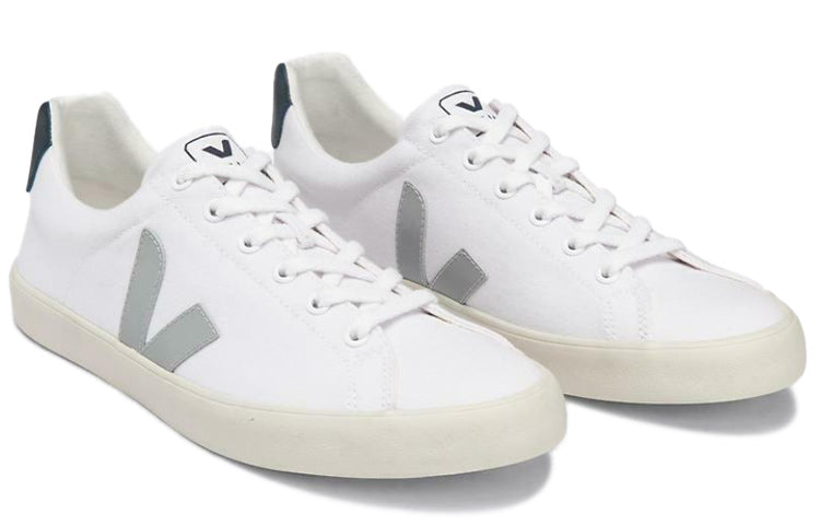 Veja Campo  Lace-Up  'White Oxford Grey' SE012587