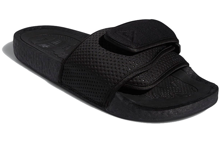 adidas x Pharrell Boost Slides 'Triple Black' FX8056