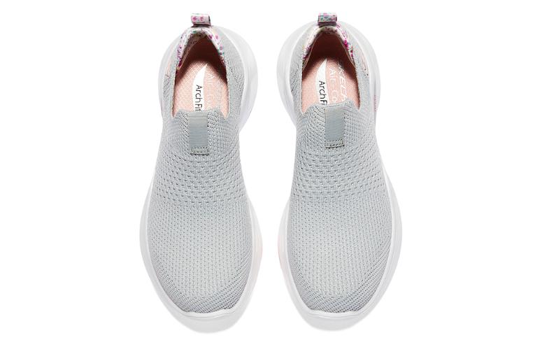 (WMNS) Skechers Arch Fit Infinty 'Light Grey Coral' 149987-LGCL