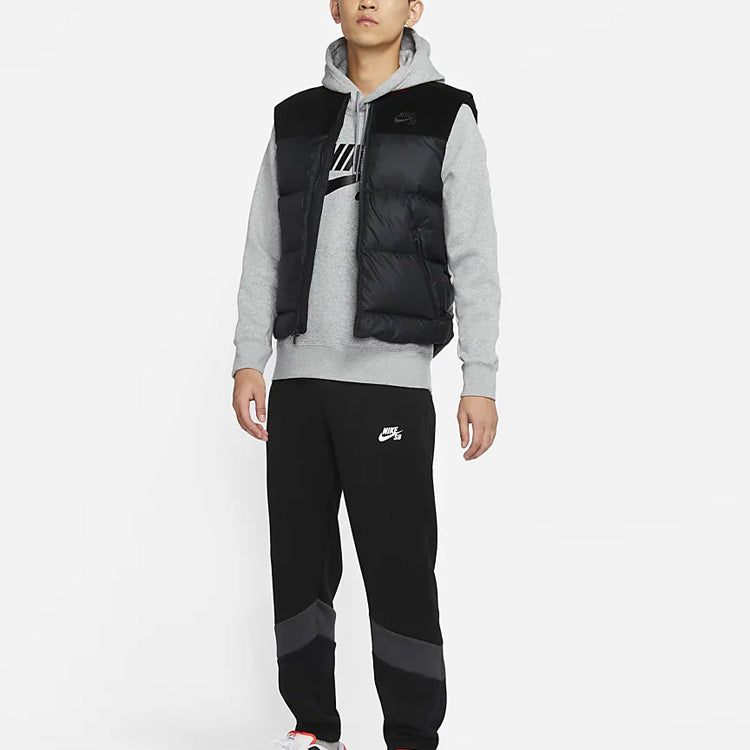 Nike SB Skateboard Stand Collar Skateboard Sleeveless vest Black CK5470-010