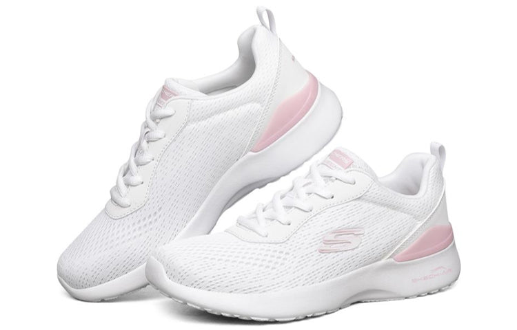 (WMNS) Skechers Skech-Air Dynamight 'Light Pink White' 149340-WLPK