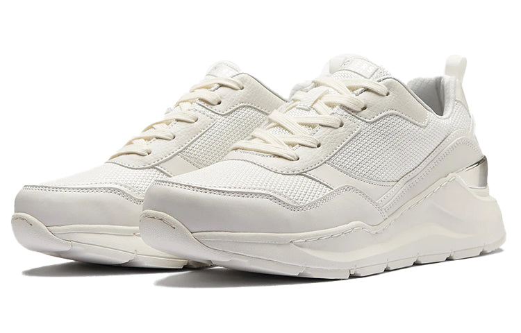 (WMNS) Skechers Street Low-Top White 155046-WHT
