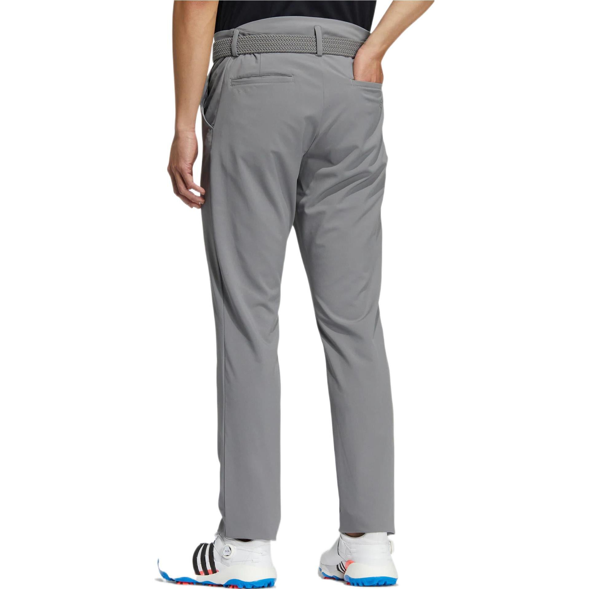 adidas Solid Color  Golf Straight Sports Pants Men's Grey HG1755