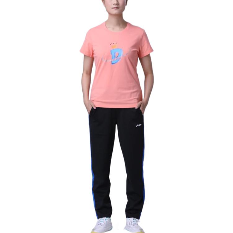 Li-Ning x Ding-Ning Table Tennis Tee 'Fluorescence Orange' AHSS447-1