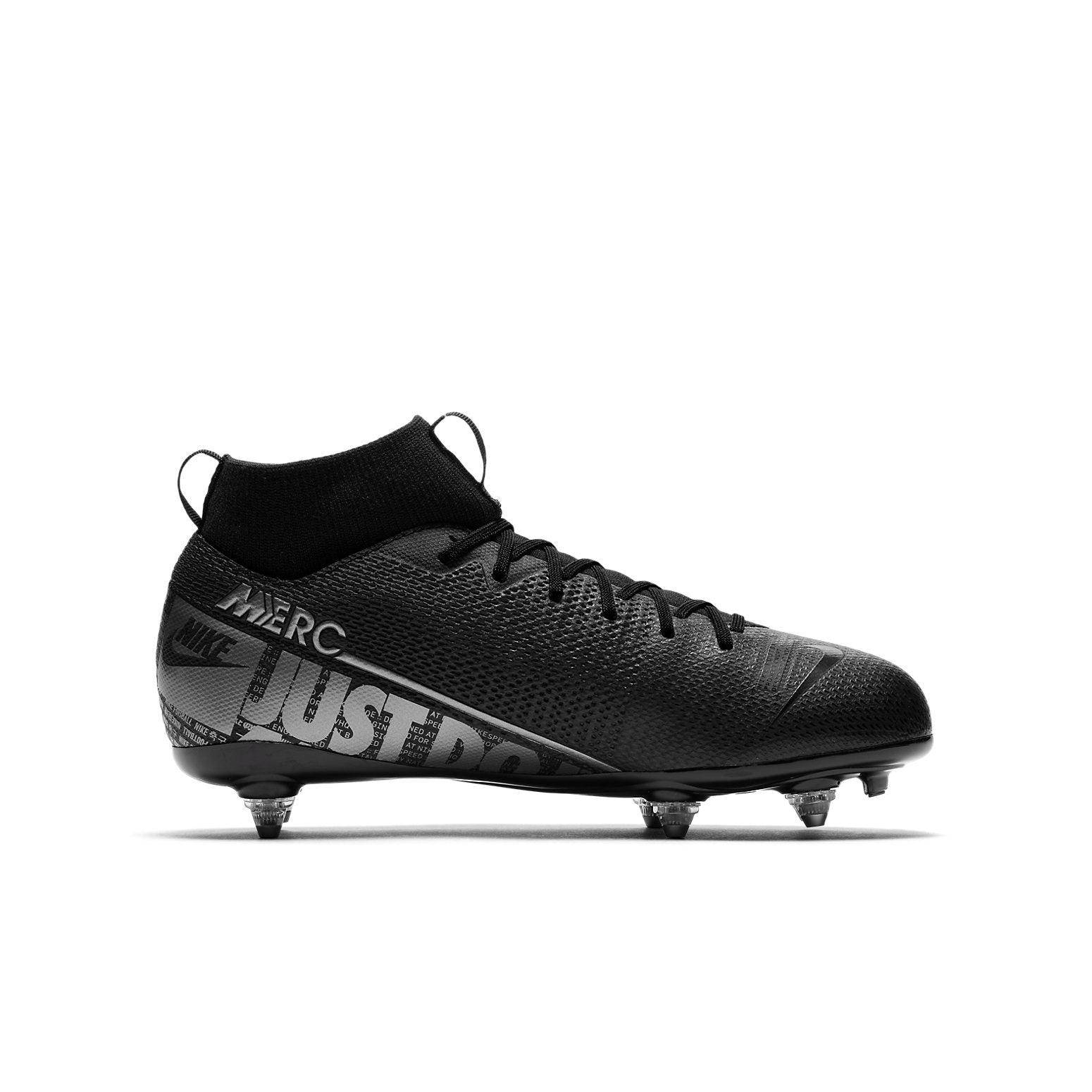 (GS) Nike JR Mercurial Superfly 7 Academy SG 'Black Grey' AT8122-001