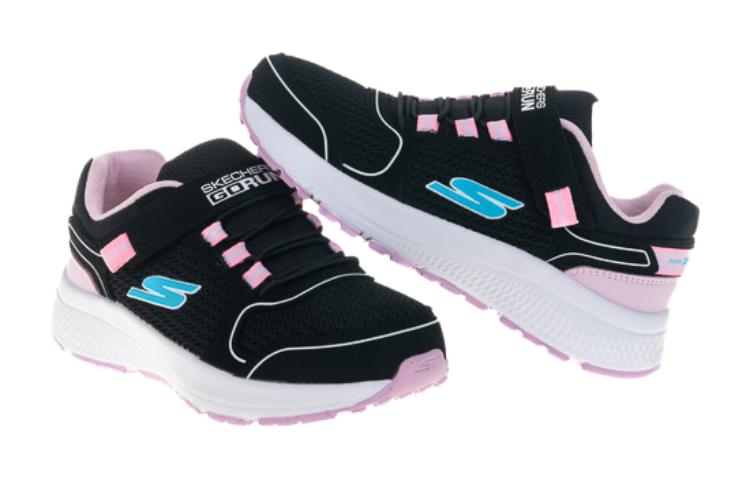 (GS) Skechers Go Run Consistent Shoes 'Black Pink' 319033L-BKLV