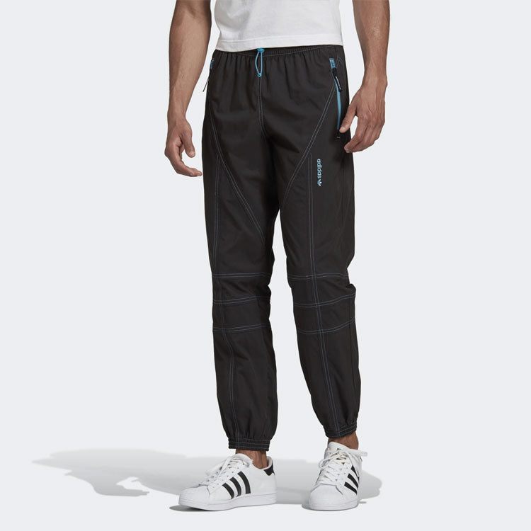 adidas originals Adv Track Pant Logo Casual Bundle Feet Sports Pants Black GD5604