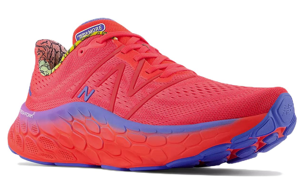 New Balance Fresh Foam X More v4 'Red Blue' MMORLR4