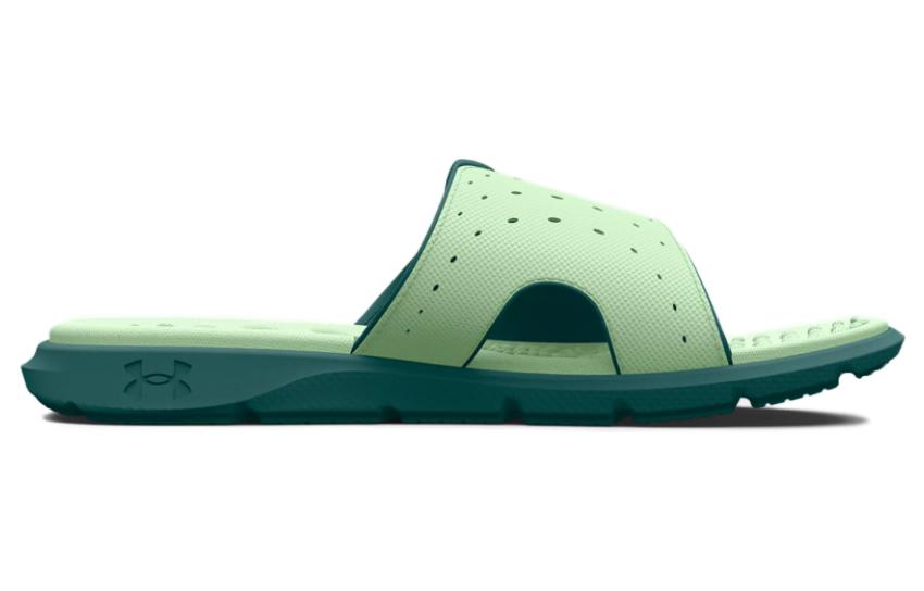(WMNS) Under Armour Ignite Pro Slides 'Aqua Foam' 3026027-301