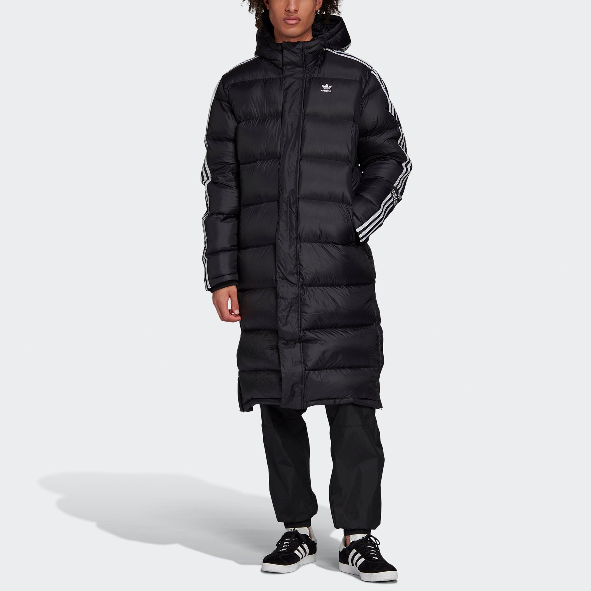 adidas originals Long Down Jacket Fl0007 Black FL0007