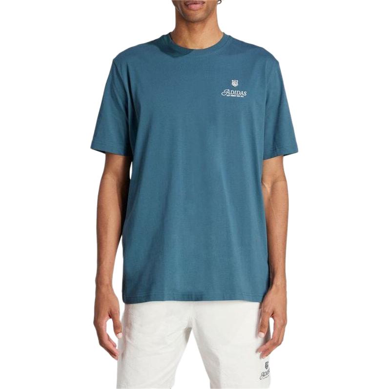 adidas Fire Trefoil Graphic T-shirt Asia Sizing 'Turquoise' IS0225