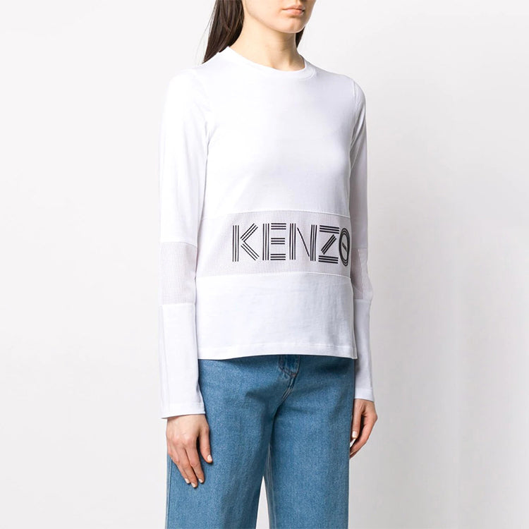 KENZO Alphabet Long Sleeves White FA52TS618987-01