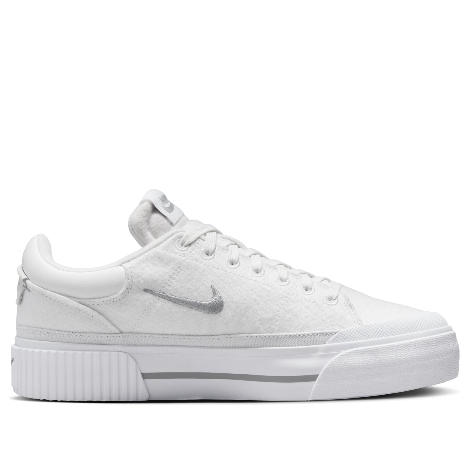 (WMNS) Nike Court Legacy Lift 'Summit White Grey' FZ2606-100