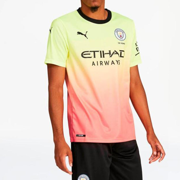 PUMA 19/20 Away Fan Edition Jersey Pink Yellow 755594-03