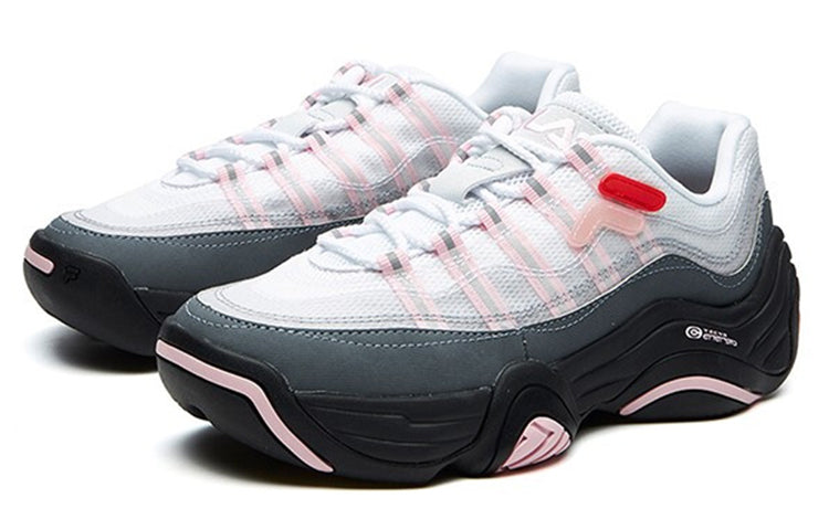 (WMNS) Fila Fusion Shoes 'White Dark Grey' T12W121201FWC