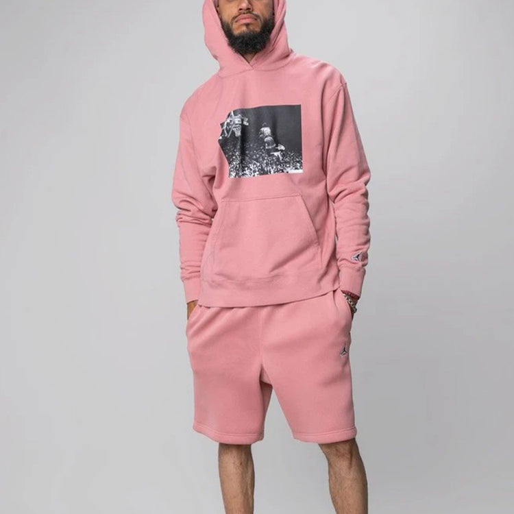 Air Jordan x Union LA Photo Graphic Hoodie 'Pink Red' CV1349-685