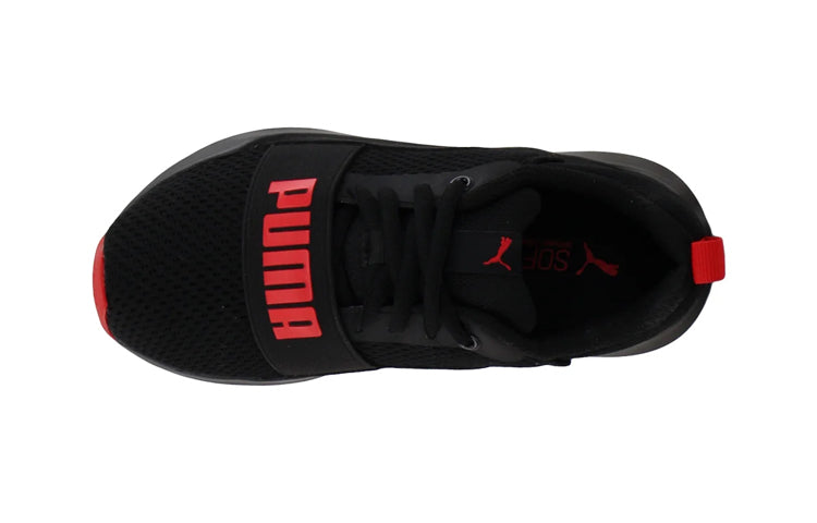 (PS) PUMA Wired SoftFoam Running Shoes Black/Red 366903-07