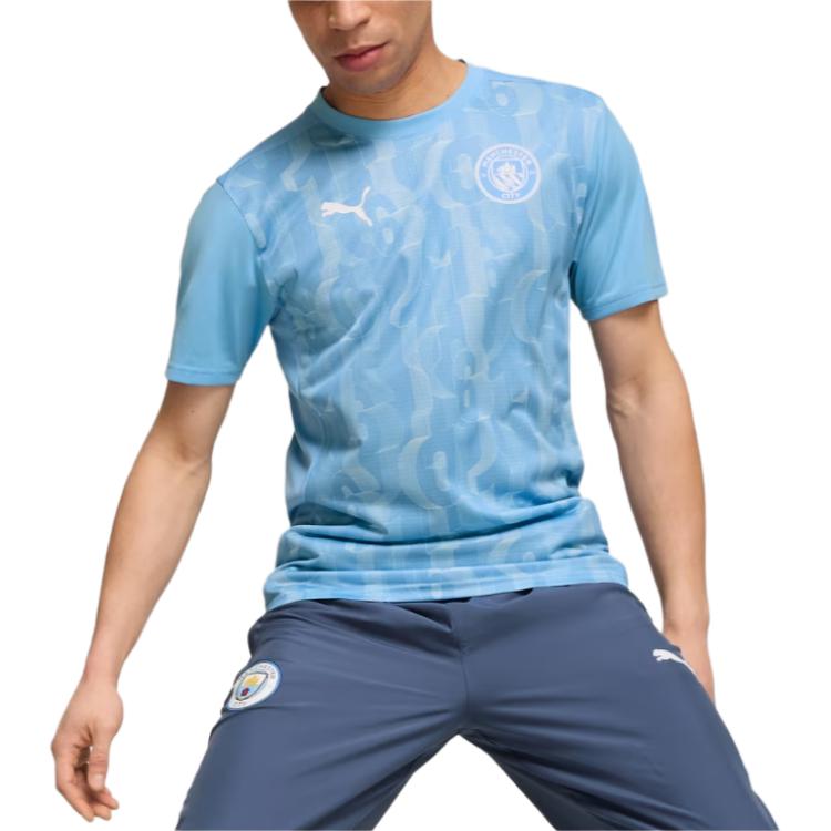 PUMA Manchester City Pre-Match Jersey 'Blue' 777578-21