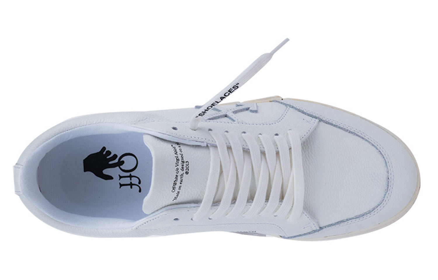 Off-White Low Vulcanized Sneakers White OMIA085F21LEA0030101