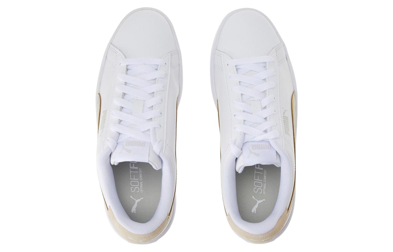 (WMNS) PUMA Lily Platform 'White Yellow' 384617-08