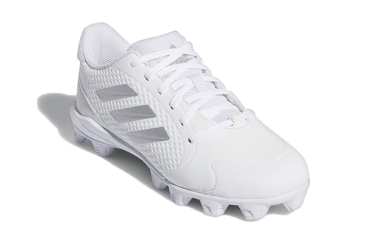 (GS) adidas PureHustle 2.0 MD Cleats 'White' H02348