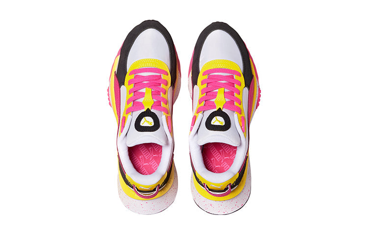 (GS) PUMA Wild Rider 'Rollin' - Pink Glow Yellow' 384442-01