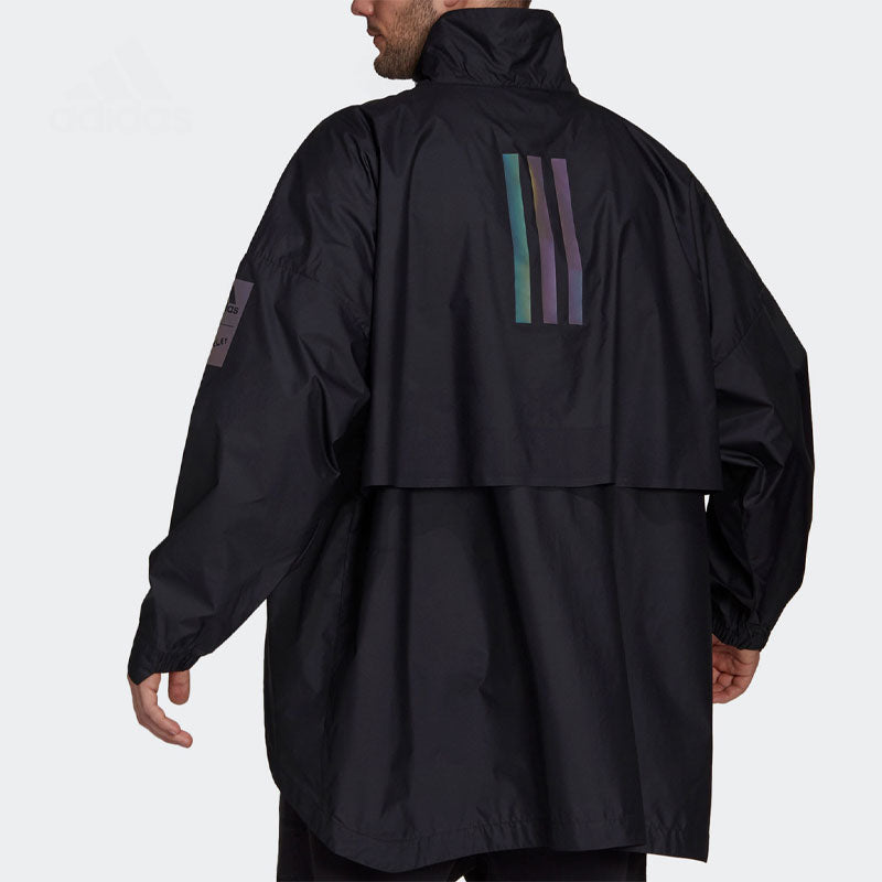 adidas Myshelter Wind Ready Jacket 'Black Halo Blue' GM4378